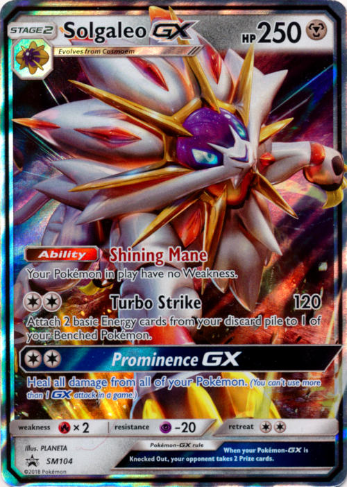 Pokemon Solgaleo offers GX Challenge Box