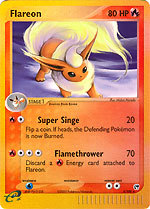 Flareon - 5/100 - Rare - Reverse Holo