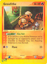 Growlithe - 65/100 - Common - Reverse Holo