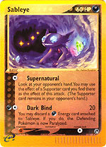 Sableye - 10/100 - Rare - Reverse Holo