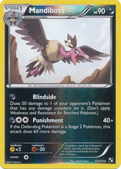 Mandibuzz - 73/114 - Rare - Reverse Holo