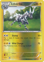 Zebstrika - 42/114 - Uncommon - Reverse Holo