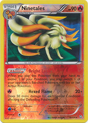 Ninetales - 19/124 - Rare - Reverse Holo