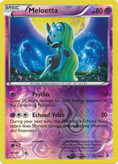 Meloetta - 77/149 - Reverse Holo