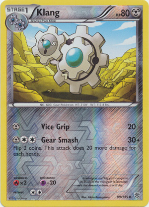 Klang - 89/135 - Uncommon - Reverse Holo