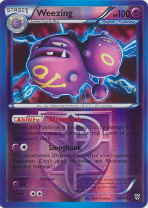 Weezing - 58/135 - Reverse Holo