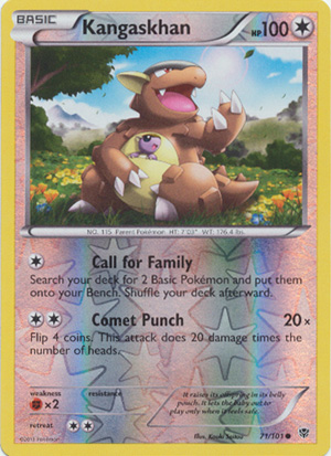 Kangaskhan - 71/101 - Common - Reverse Holo