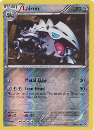 Lairon - 58/101 - Uncommon - Reverse Holo