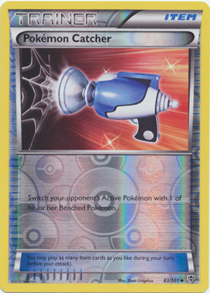 Pokemon Catcher - 83/101 - Uncommon - Reverse Holo