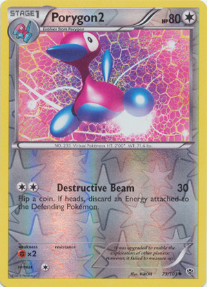 Porygon2 - 73/101 - Uncommon - Reverse Holo