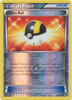 Ultra Ball - 90/101 - Uncommon - Reverse Holo