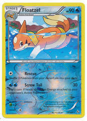 Floatzel - 29/106 - Rare - Reverse Holo