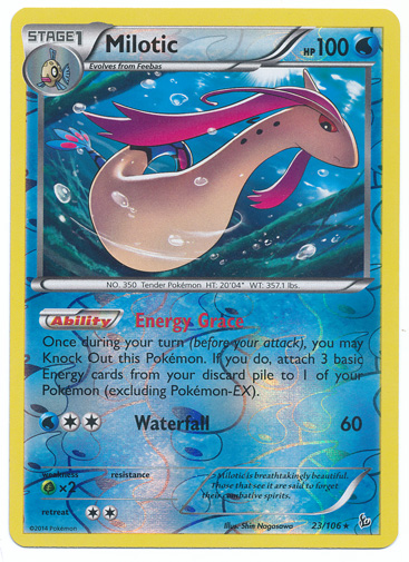 Milotic - 23/106 - Rare - Reverse Holo