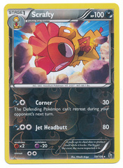 Scrafty - 59/106 - Rare - Reverse Holo