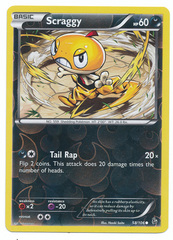 Scraggy - 58/106 - Common - Reverse Holo