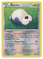 Snorlax - 80/106 - Rare - Reverse Holo