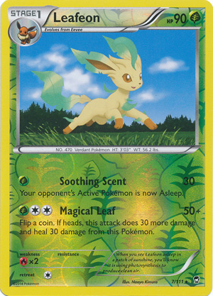 Leafeon - 7/111 - Rare - Reverse Holo