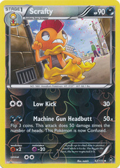 Scrafty - 67/111 - Uncommon - Reverse Holo