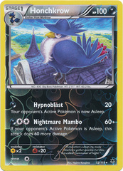 Honchkrow - 52/119 - Rare - Reverse Holo