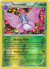 Venomoth - 2/119 - Rare - Reverse Holo