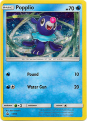 Popplio SM24 Cosmos Holo Promo - Sun & Moon Collector's Chest