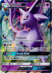 Espeon GX SM35 Wave Holo Promo - Espeon GX Premium Collection