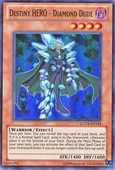 Destiny HERO - Diamond Dude - LCGX-EN124 - Super Rare - Unlimited Edition