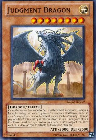 Judgment Dragon - LCGX-EN249 - Common - Unlimited Edition