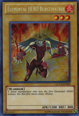 Elemental HERO Burstinatrix - LCGX-EN004 - Secret Rare - Unlimited Edition