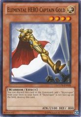 Elemental HERO Captain Gold - LCGX-EN026 - Common - Unlimited Edition