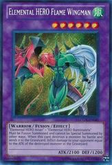 Elemental HERO Flame Wingman - LCGX-EN045 - Secret Rare - Unlimited Edition