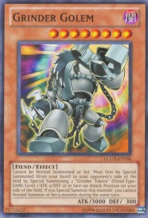 Grinder Golem - LCGX-EN196 - Common - Unlimited Edition