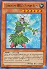 Elemental HERO Poison Rose - LCGX-EN036 - Rare - Unlimited Edition