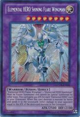 Elemental HERO Shining Flare Wingman - LCGX-EN050 - Secret Rare - Unlimited Edition