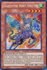 Gladiator Beast Equeste - LCGX-EN251 - Secret Rare - Unlimited Edition