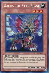 Gallis the Star Beast - LCGX-EN041 - Secret Rare - Unlimited Edition