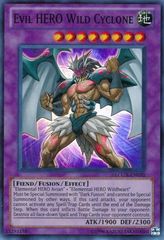 Evil HERO Wild Cyclone - LCGX-EN070 - Super Rare - Unlimited Edition