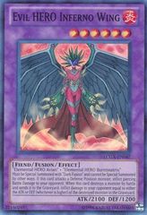 Evil HERO Inferno Wing - LCGX-EN067 - Super Rare - Unlimited Edition