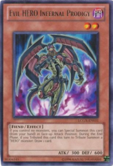 Evil HERO Infernal Prodigy - LCGX-EN031 - Rare - Unlimited Edition