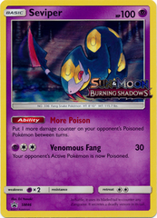 Seviper SM46 Wave Holo Promo - SM3 Burning Shadows Prerelease