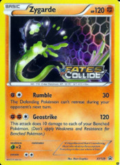 Zygarde XY129 Sheen Holo Promo - Fates Collide Prerelease