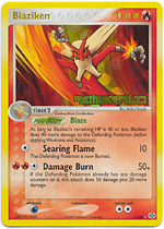 Blaziken - 1/106 - Rare - Reverse Holo