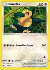 Snorlax - 50/68 - Rare - Battle Academy: Mewtwo Deck