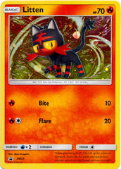 Litten SM23 Cosmos Holo Promo - Spring 2017 Collector Chest