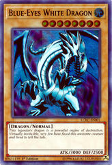 Blue-Eyes White Dragon (Version 1) - LCKC-EN001 - Ultra Rare - 1st Edition