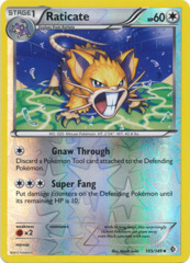 Raticate - 105/149 - Uncommon - Reverse Holo