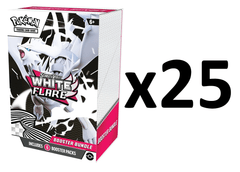 Pokemon SV10.5 White Flare Booster BUNDLE CASE (25 Booster BUNDLES) -- NO REFUNDS OR CANCELLATIONS, ALL SALES ARE FINAL