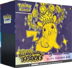 Pokemon SV8 Surging Sparks Elite Trainer Box - POKEMON CENTER EXCLUSIVE
