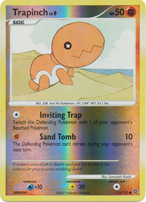 Trapinch - 115/132 - Common - Reverse Holo