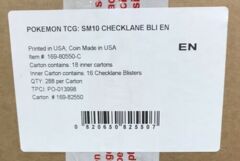 Pokemon SM10 Unbroken Bonds Checklane Blister Pack CASE (288ct)